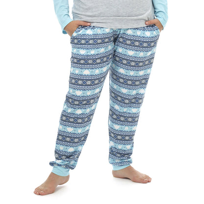 Build-A-Bear Pajama Shop™ Winter Fair Isle Pants - Adult - US 4573
