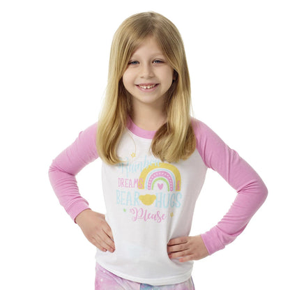 Build-A-Bear Pajama Shop™ Rainbow Dreams &amp; Bear Hugs Please PJ Top - Toddler &amp; Youth - US 2141