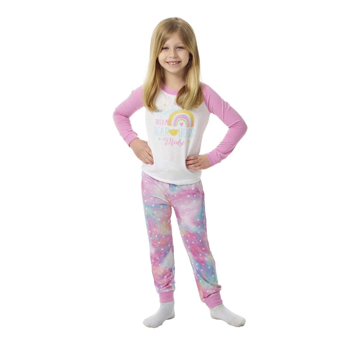 Build-A-Bear Pajama Shop™ Rainbow Dreams &amp; Bear Hugs Please PJ Top - Toddler &amp; Youth - US 2170