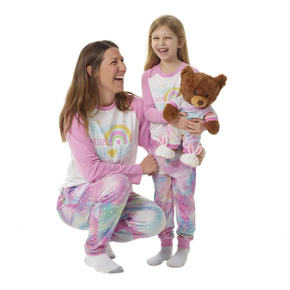 Build-A-Bear Pajama Shop™ Rainbow Dreams &amp; Bear Hugs Please PJ Top - Toddler &amp; Youth - US 2170