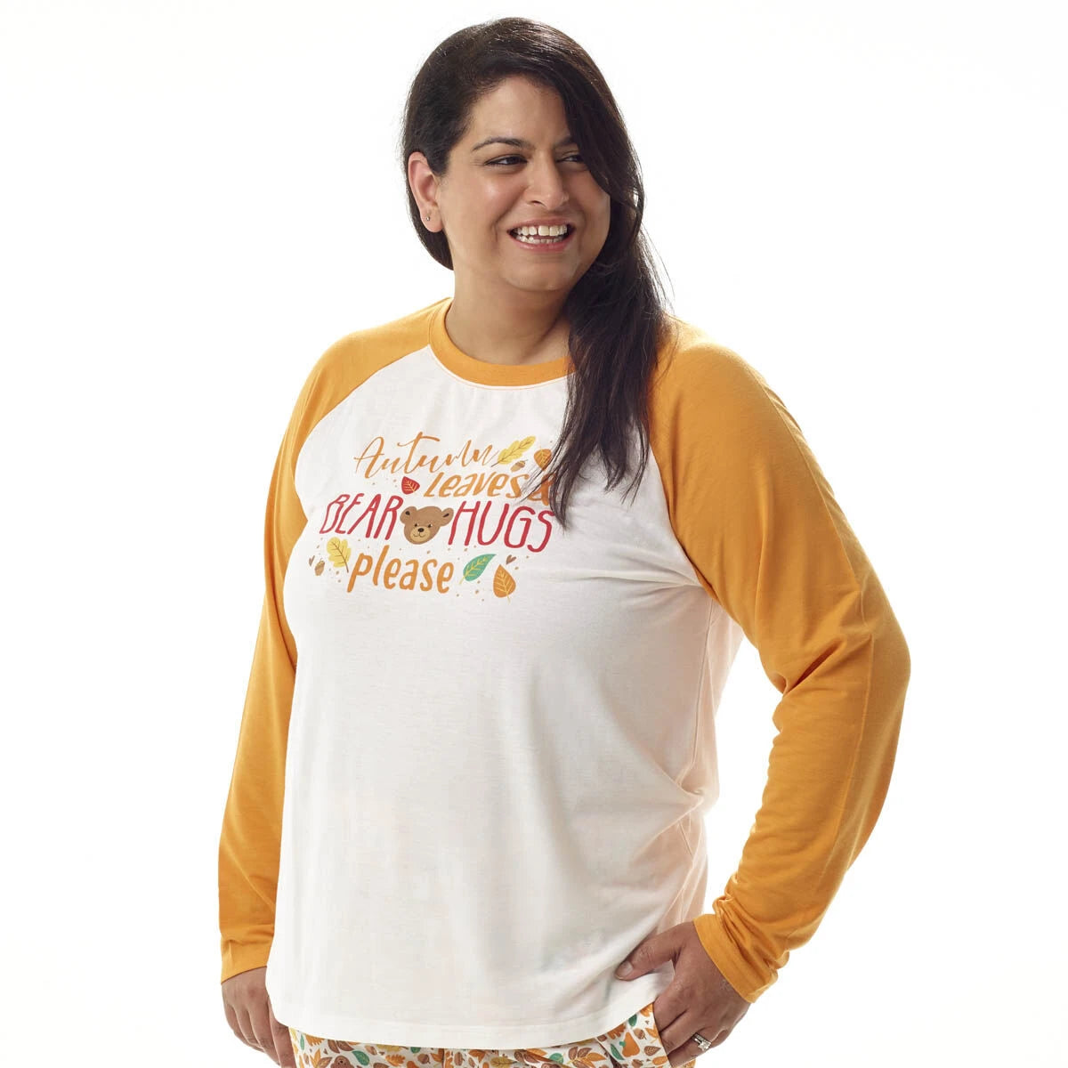 Build-A-Bear Pajama Shop™ Autumn Leaves Top - Adult - US 3290