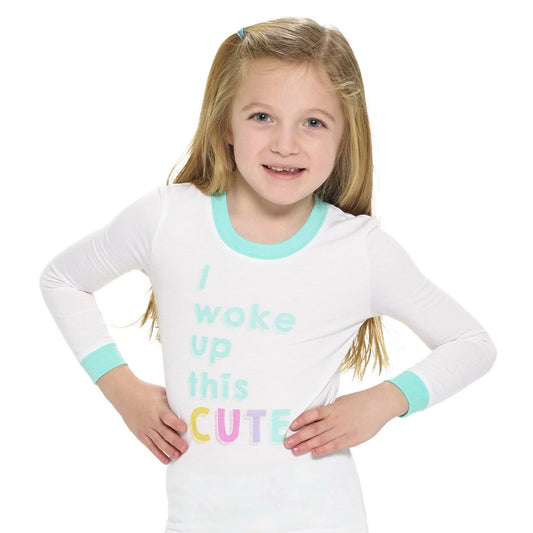 Build-A-Bear Pajama Shop™ "I Woke Up This Cute" PJ Top - Toddler and Youth - US 8180
