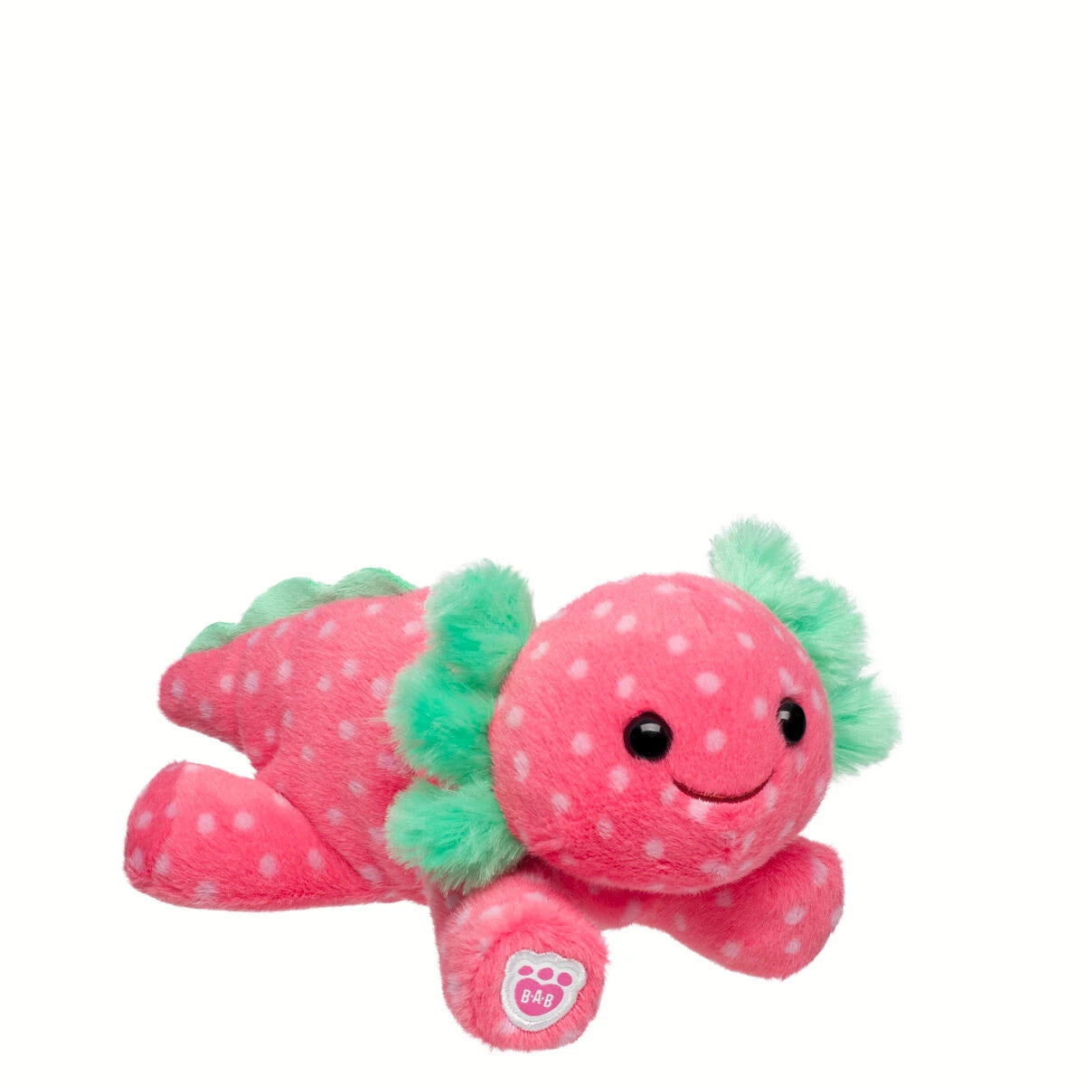 Build-A-Bear Mini Beans Strawberry Axolotl Stuffed | BAB - US 5443