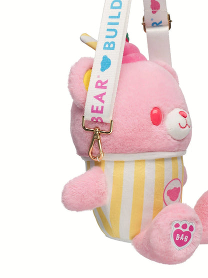 Strawberry Lemonade Bear Slushie Plushie | Build-A-Bear - US 7593