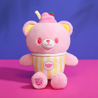 Strawberry Lemonade Bear Slushie Plushie | Build-A-Bear - US 8429