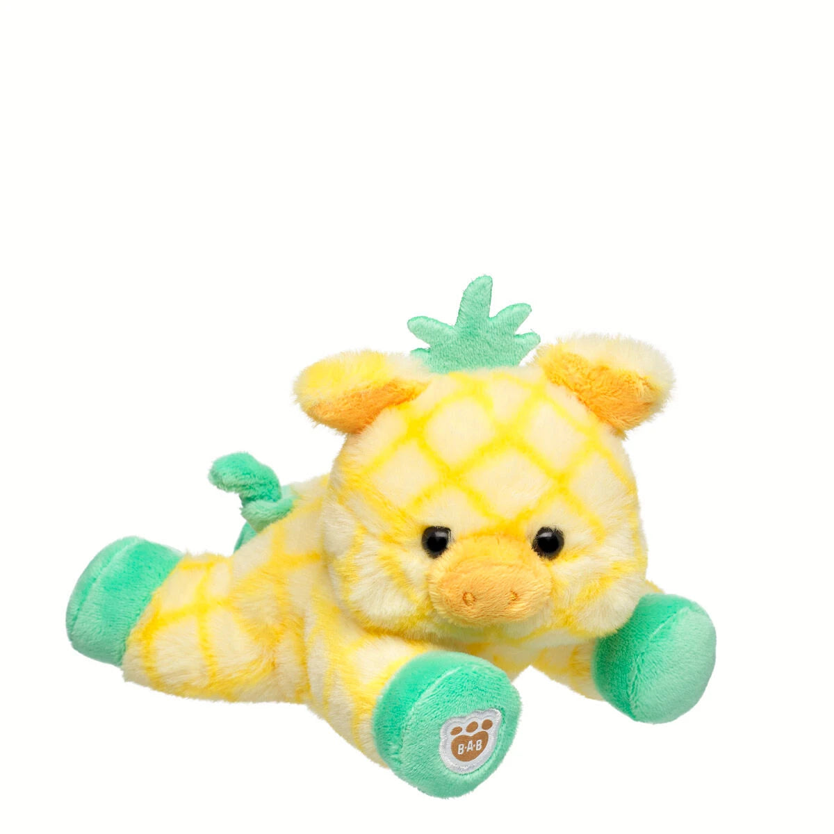Build-A-Bear Mini Beans Pineapple Pig Stuffed Animal | BAB - US 5406
