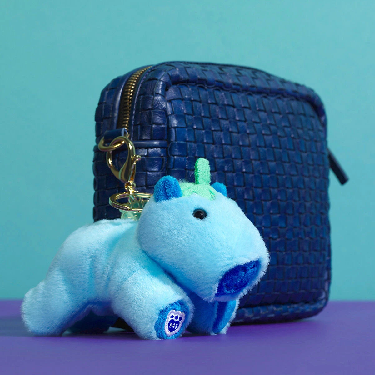 Blueberry Capybara Bag Charm | Build-A-Bear - US 6549