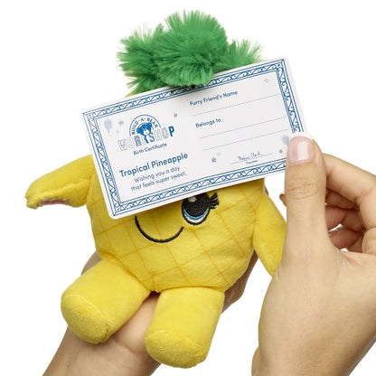 Mini Beans Tropical Pineapple Plush Toy - US 7988