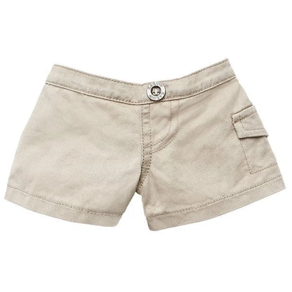 Tiny Pocket Khaki Shorts for Stuffed Animals | Build-A-Bear® - US 9650