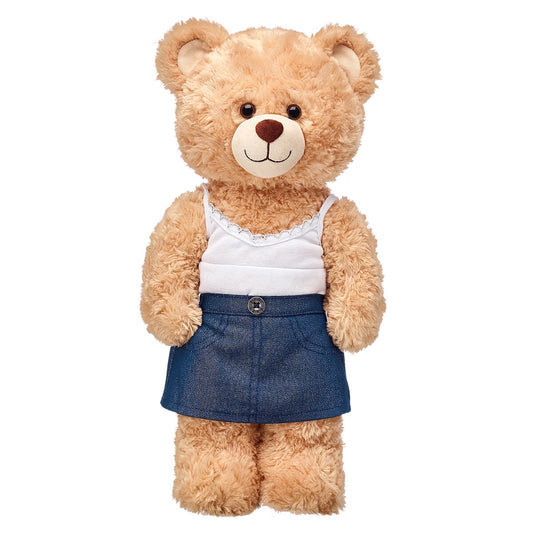 Sparkly Denim Skirt for Stuffed Animals | Build-A-Bear® - US 8748