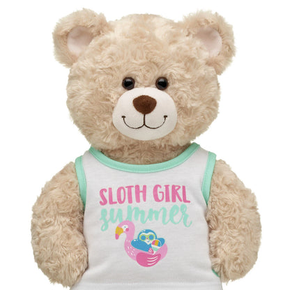 Sloth Girl Summer Tank for Plush Toys | Build-A-Bear® - US 3324