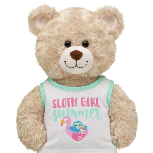 Sloth Girl Summer Tank for Plush Toys | Build-A-Bear® - US 3324