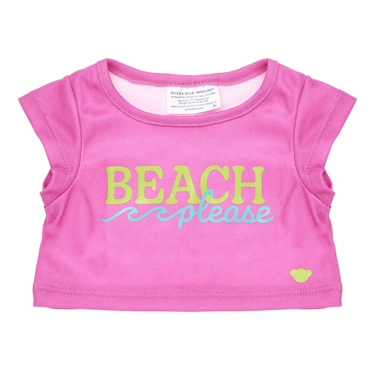Beach Please T-Shirt for Stuffed Animals | Build-A-Bear® - US 9730