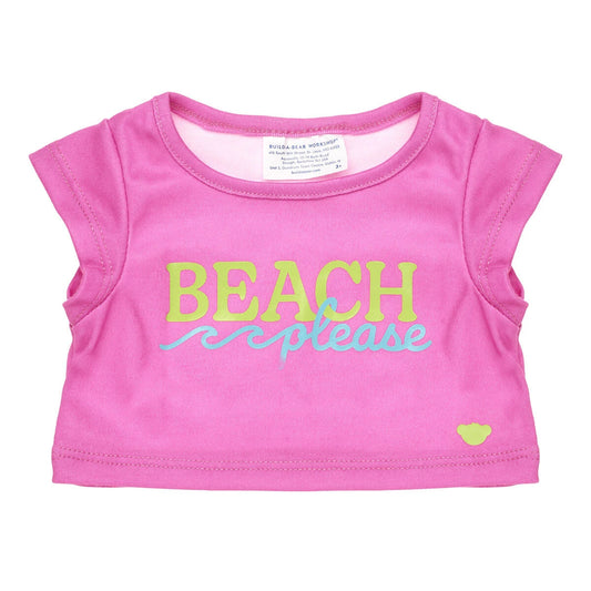 Beach Please T-Shirt for Stuffed Animals | Build-A-Bear® - US 9730