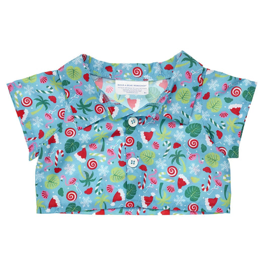 Tropical Christmas Shirt for Stuffed Animals | Build-A-Bear® - US 8144