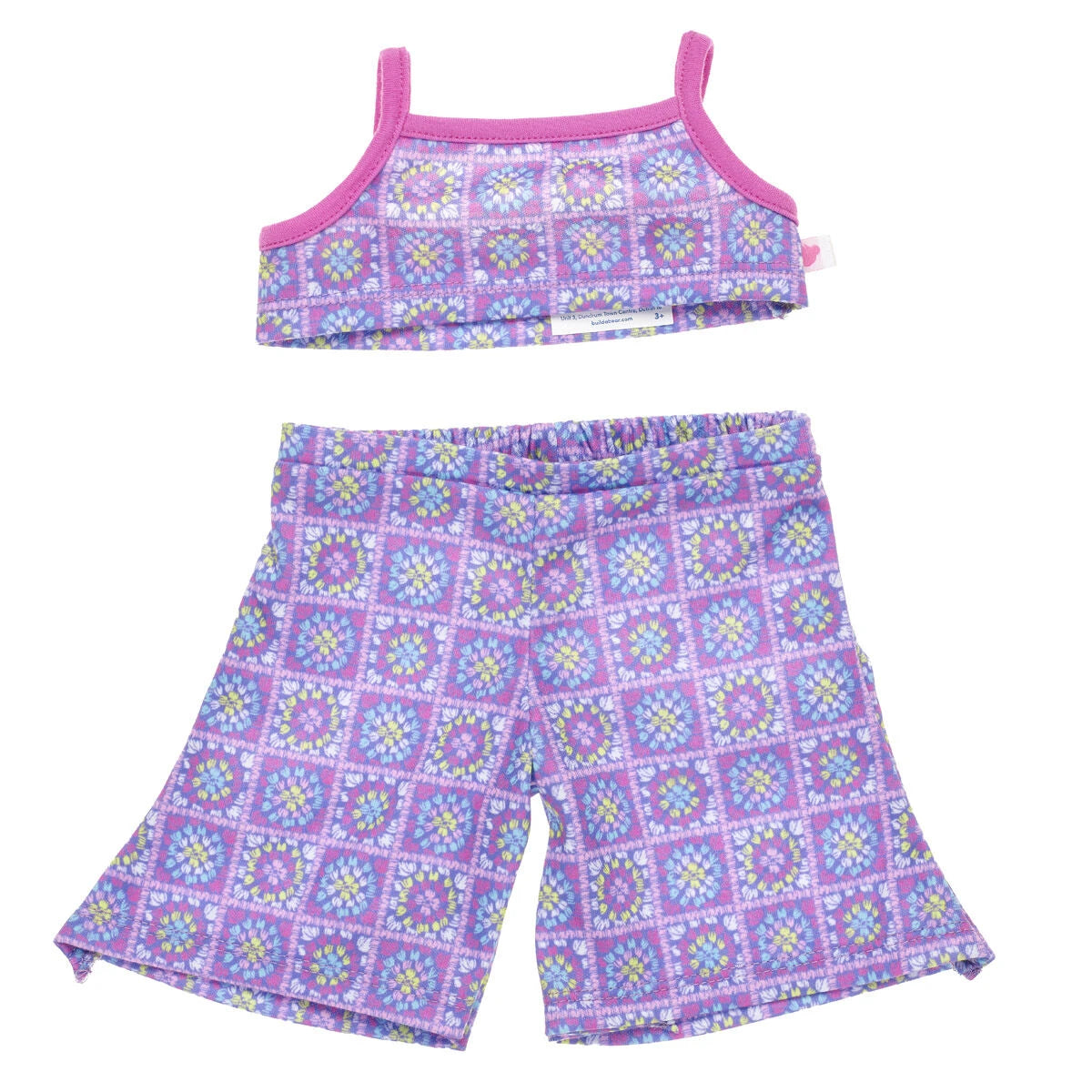 Plush Purple Crochet Jumpsuit Set for Stuffed Animals | Build-A-Bear® - US 2398