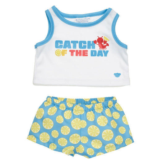 "Catch of the Day" Summer Outfit for Plush Toys | Build-A-Bear® - US 9966