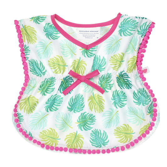 Palm Leaf Swim Coverup for Stuffed Animals | Build-A-Bear® - US 8184