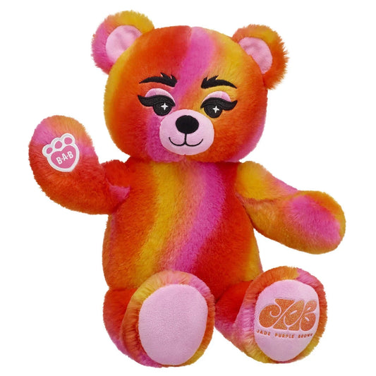 Vibe Out Bear by Jade Purple Brown | Build-A-Bear® - US 9606