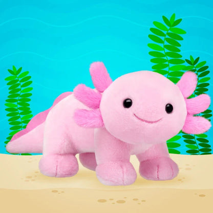 Pink Axolotl Stuffed Animal | Build-A-Bear® - US 1299