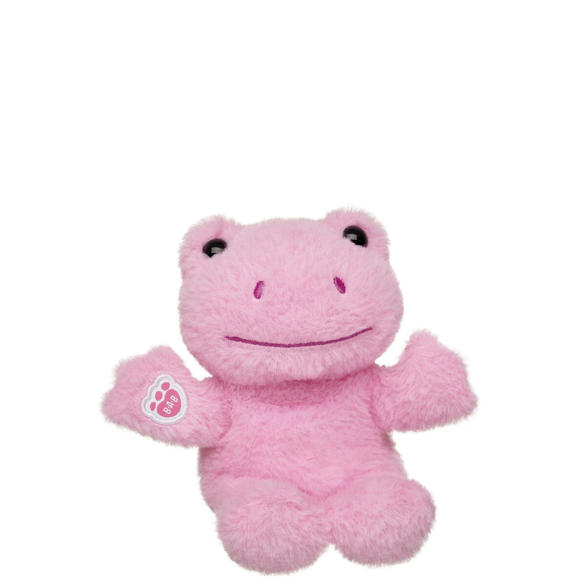 Mini Beans Spring Pink Frog Stuffed Animal | Build-A-Bear® - US 4193