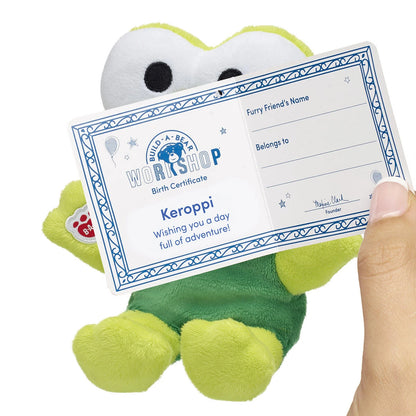Mini Beans® Hello Kitty® and Friends Keroppi™ Plush | Build-A-Bear - US 6244