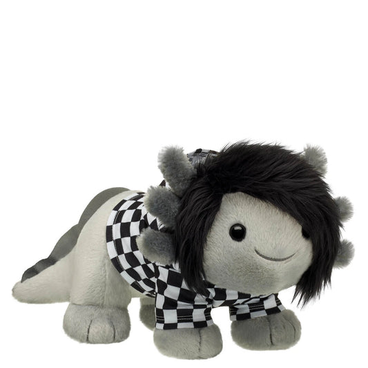 Emo Axolotl Stuffed Animal Check Hoodie Set | Build-A-Bear® - US 6796