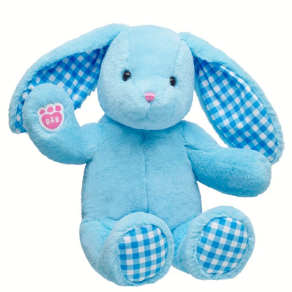 Blue Gingham Pawlette Bunny Plush | Build-A-Bear - US 8301