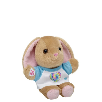 Mini Beans® Pawlette™ Plush &amp; Tie-Dye Heart Tee | Build-A-Bear® - US 1174