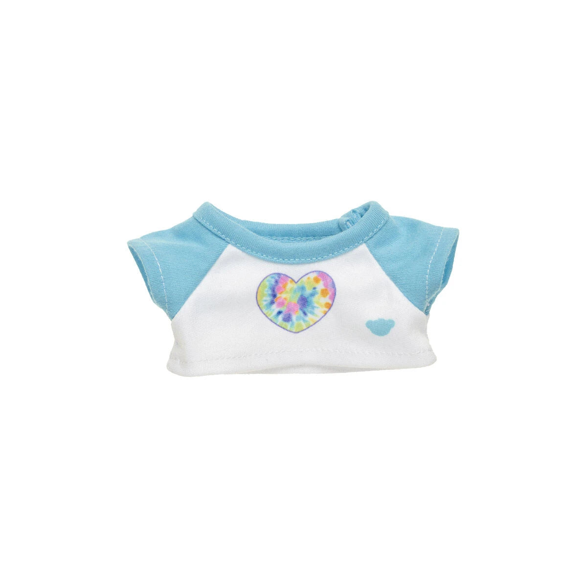Mini Beans® Pawlette™ Plush &amp; Tie-Dye Heart Tee | Build-A-Bear® - US 1174