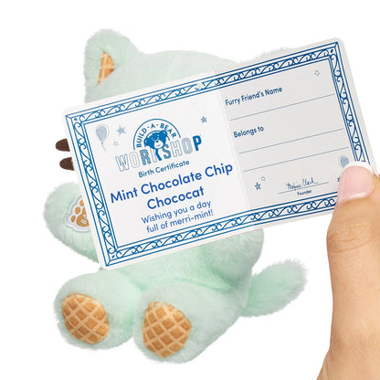 Build-A-Bear Mini Beans Mint Chocolate Chip Chococat | Build-A-Bear - US 5360