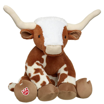 Giant Longhorn Cow Stuffed Animal | Build-A-Bear® - US 9523