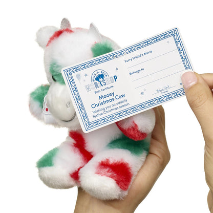 Mini Beans Mooey Christmas Cow Plush Toy | Build-A-Bear® - US 7695