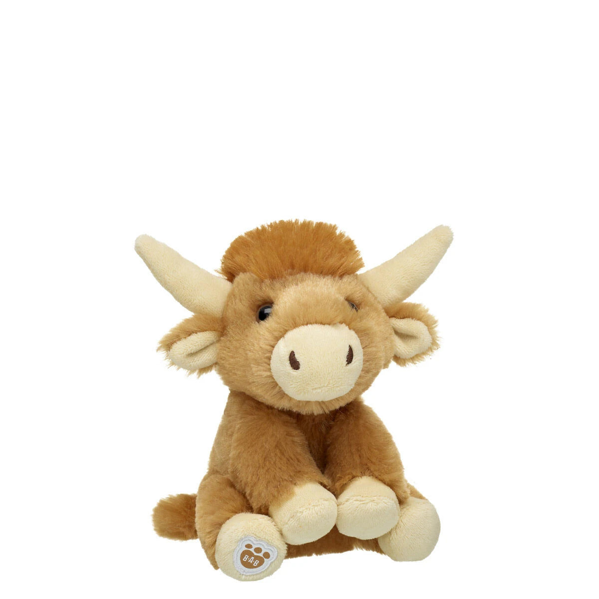Mini Beans Shaggy Highland Cow Stuffed Animal | Build-A-Bear - US 1686