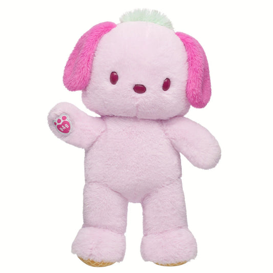 Sanrio Hello Kitty &amp; Friends Strawberry Ice Cream Pochacco Plush | Build-A-Bear - US 4489