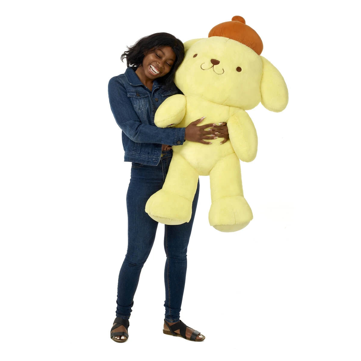Hello Kitty® and Friends Giant Pompompurin™ Plush | Build-A-Bear® - US 4200