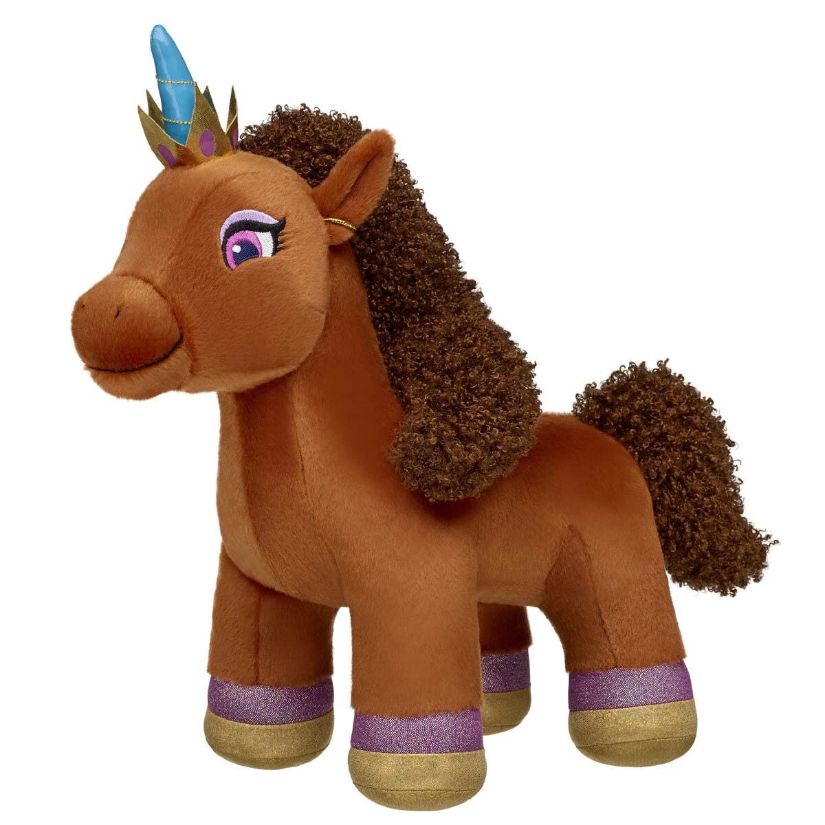 Unique Afro Unicorn® Plush | Build-A-Bear® - US 8500