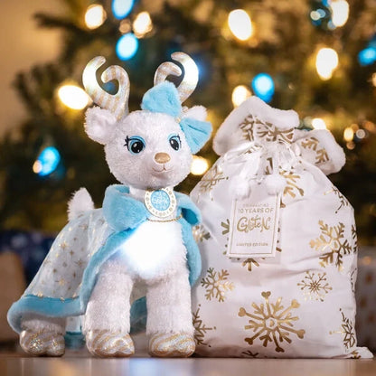 Limited Edition 10th Anniversary Glisten Reindeer Plush - US 6392