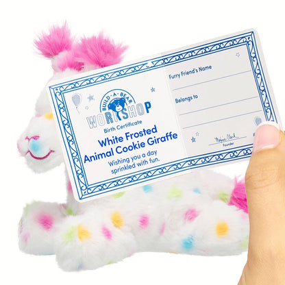 Build-A-Bear Mini Beans White Frosted Animal Cookie | BAB - US 4925