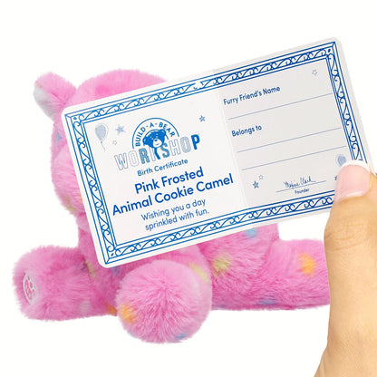 Build-A-Bear Mini Beans Pink Frosted Animal Cookie | BAB - US 6669