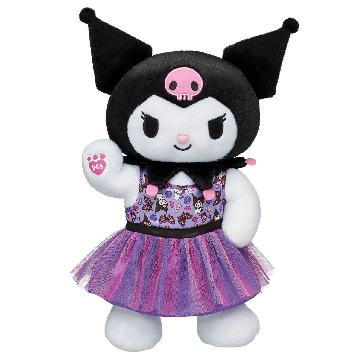 Kuromi Plush Gift Set with Butterfly Dress | Build-A-Bear® - US 7277