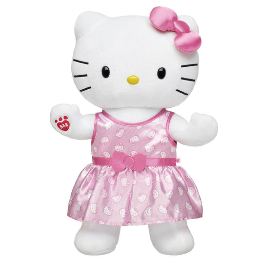 Pink Bow Hello Kitty® Plush Pink Dress Set | Build-A-Bear® - US 4829