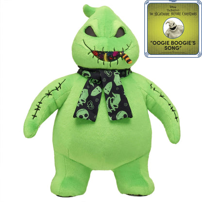 Disney Tim Burton's The Nightmare Before Christmas Neon Oogie Boogie Plush Gift Set with Sound | Build-A-Bear® - US 4823