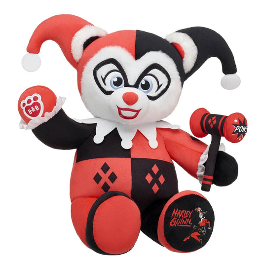 Online Exclusive Classic Harley Quinn™ Teddy Bear | Build-A-Bear® - US 3921