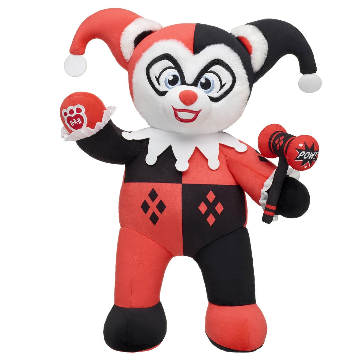 Online Exclusive Classic Harley Quinn™ Teddy Bear | Build-A-Bear® - US 3199