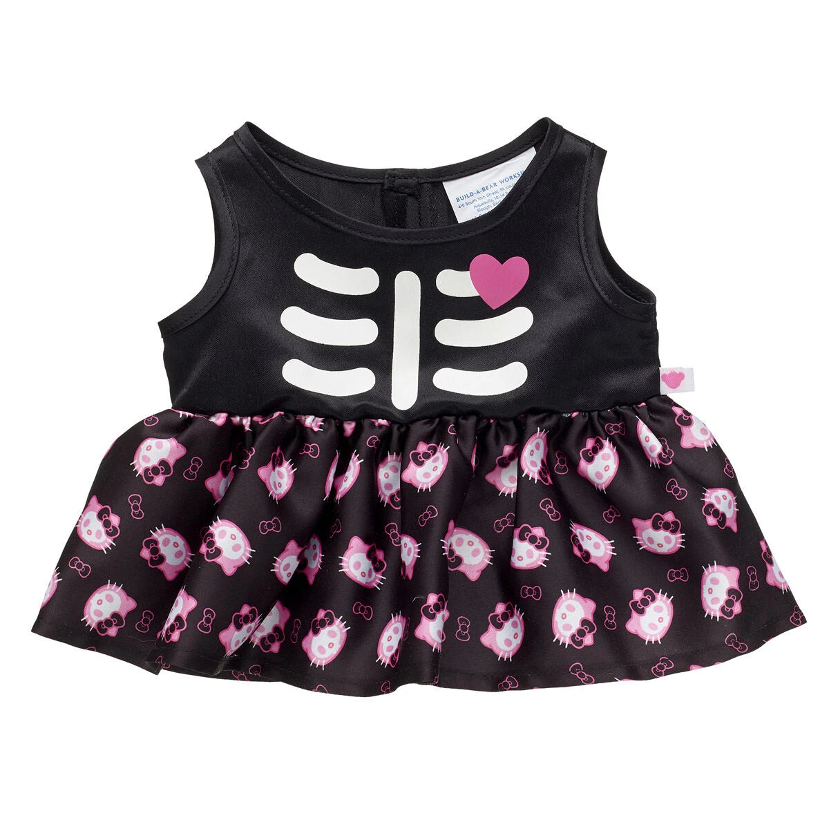 Sanrio® Skeleton Hello Kitty® Halloween Plush Set | Build-A-Bear® - US 1434
