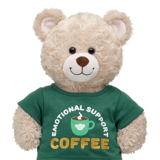 Emotional Support Coffee T-Shirt for Plush Toys | Build-A-Bear® - US 5320