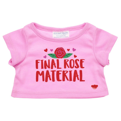 Final Rose Material T-Shirt for Plush Toys | Build-A-Bear® - US 8699