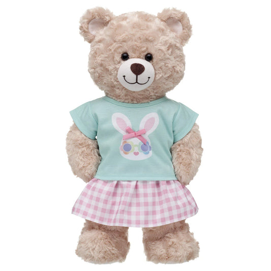 Gingham Bunny Easter Outfit 2 pc. | Build-A-Bear - US 3063