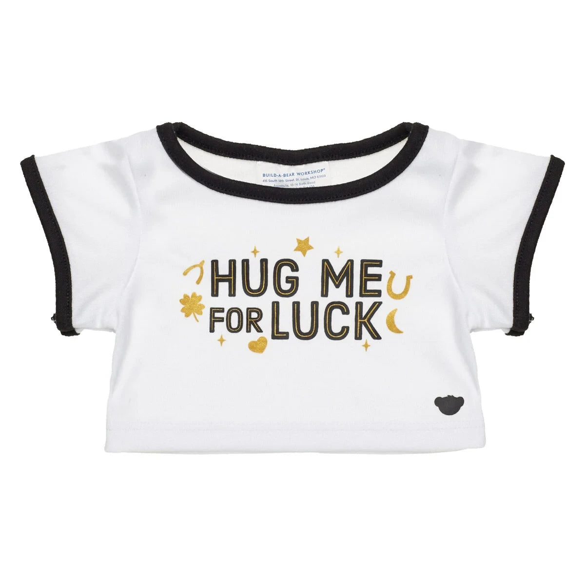 "Hug Me for Luck" T-Shirt for Plush Toys | Build-A-Bear® - US 4662